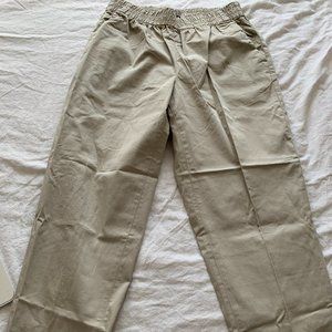 NWT Everlane Easy Chino Pants, Stone, size 6